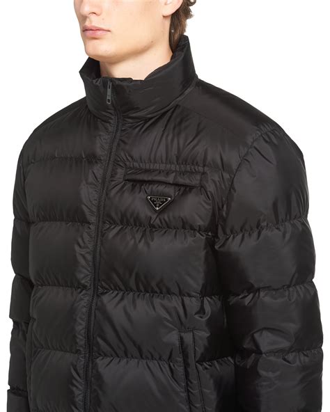 prada white jacket men|prada down jacket men's.